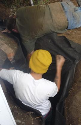 Drainage Trench